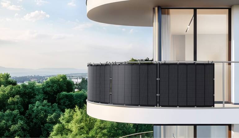 Arbeitsschutz Elastische Solarmodule für Balkone - Biegefähigkeit bis zu 213 Grad - News, Bild 1