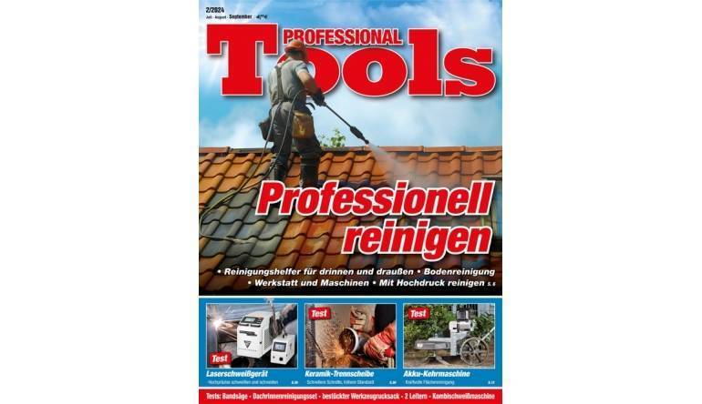 Produktvorstellung In der neuen „Professional Tools“: Professionell reinigen - Laserschweißgerät - Akku-Kehrmaschine - News, Bild 1