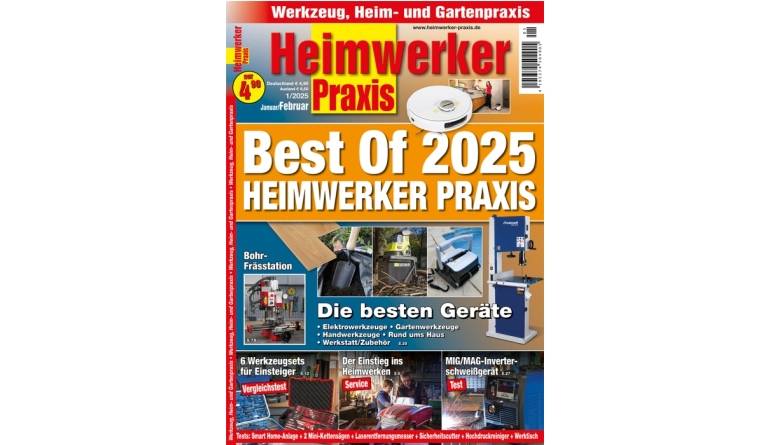 Zubehör In der neuen „Heimwerker Praxis“: Die besten Geräte - Der Einstieg ins Heimwerken - Werkzeug-Test - News, Bild 1