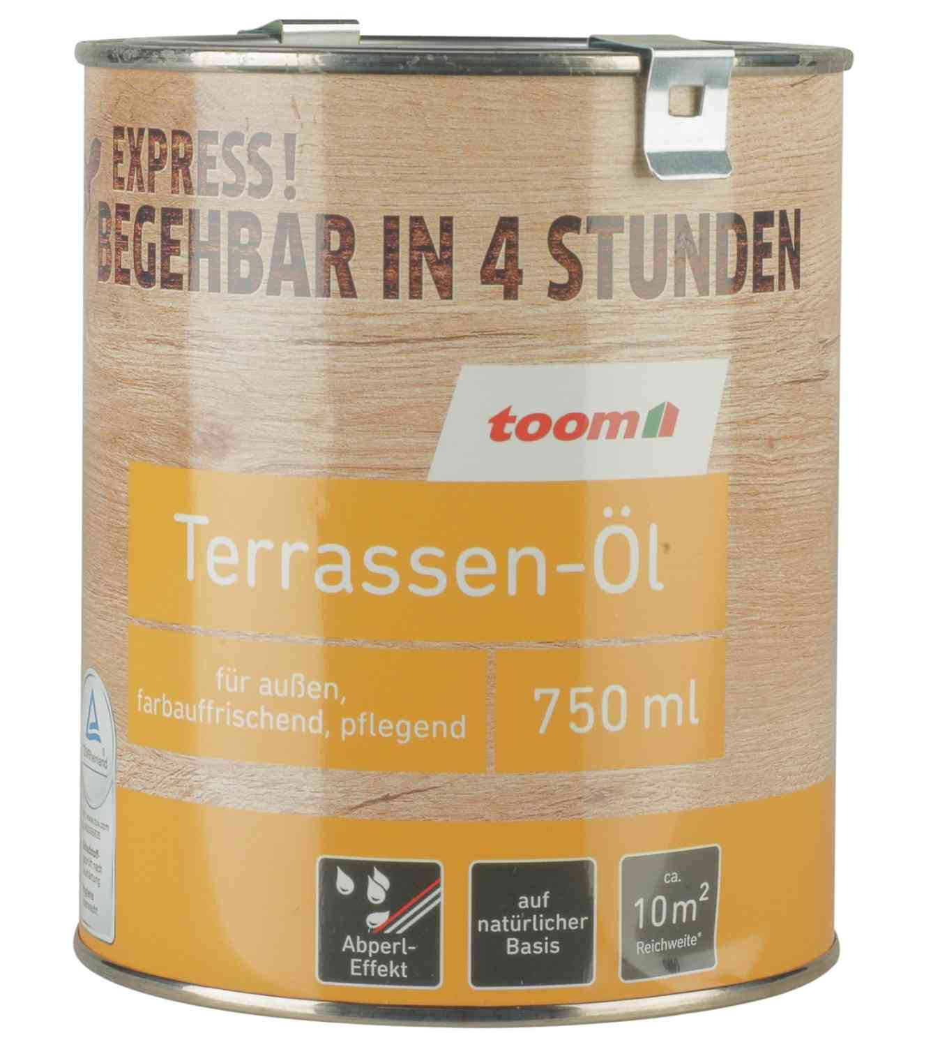 Holzöle Toom Terrassenöl Express im Test, Bild 5