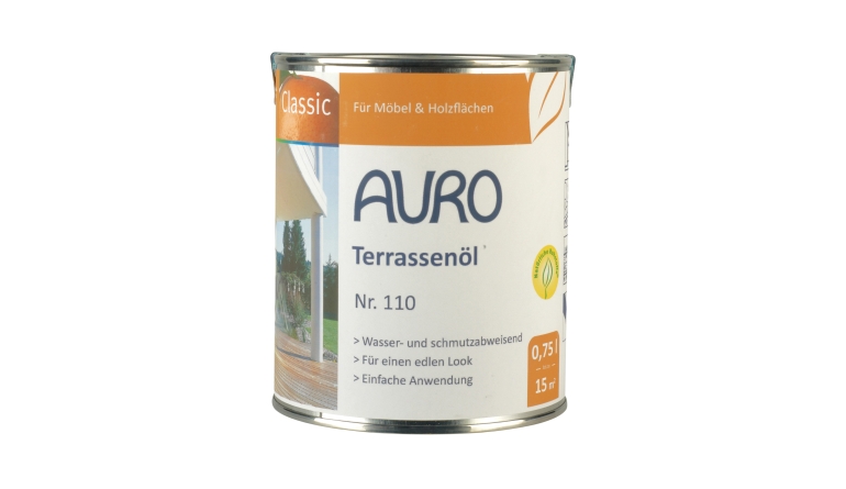 Holzöle Auro Terrassenöl Nr. 110 im Test, Bild 1
