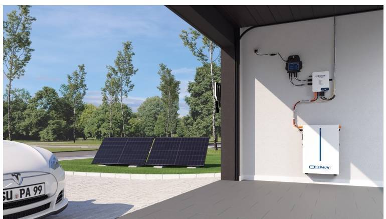 Rund ums Haus Dura Sat Balkonkraftwerk Spaun EM 1600CT + SWM50/3 + 8,7 kWh-PV-Speicher-Set im Test, Bild 1