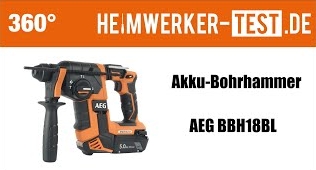 360 Grad Video: Akku-Bohrhammer AEG BBH18BL