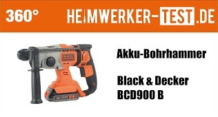 360 Grad Video: Akku-Bohrhammer Black & Decker BCD900 B