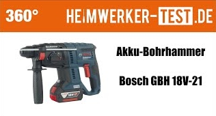 360 Grad Video: Akku-Bohrhammer Bosch GBH 18V-21