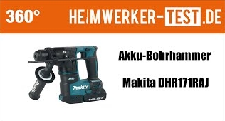 360 Grad Video: Akku-Bohrhammer Makita DHR171RAJ