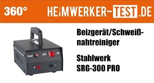 360 Grad Video: Beizgerät/Schweißnahtreiniger Stahlwerk SRG-300 PRO