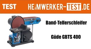 Kombinierter Band-Tellerschleifer von Güde